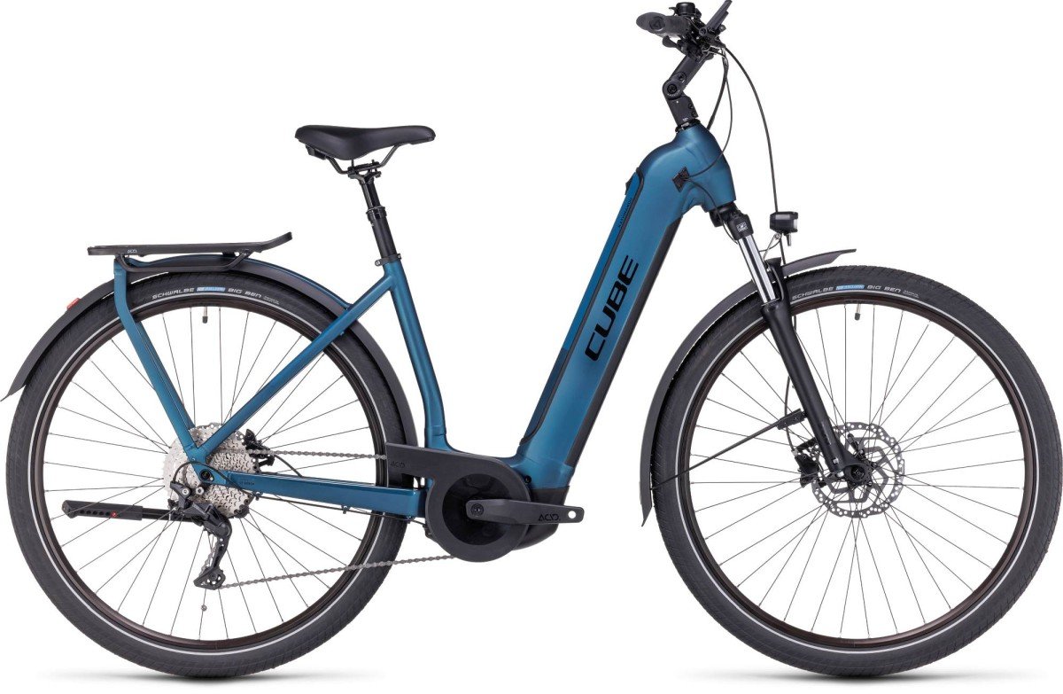 CUBE KATHMANDU HYBRID ONE 750, Blue/black