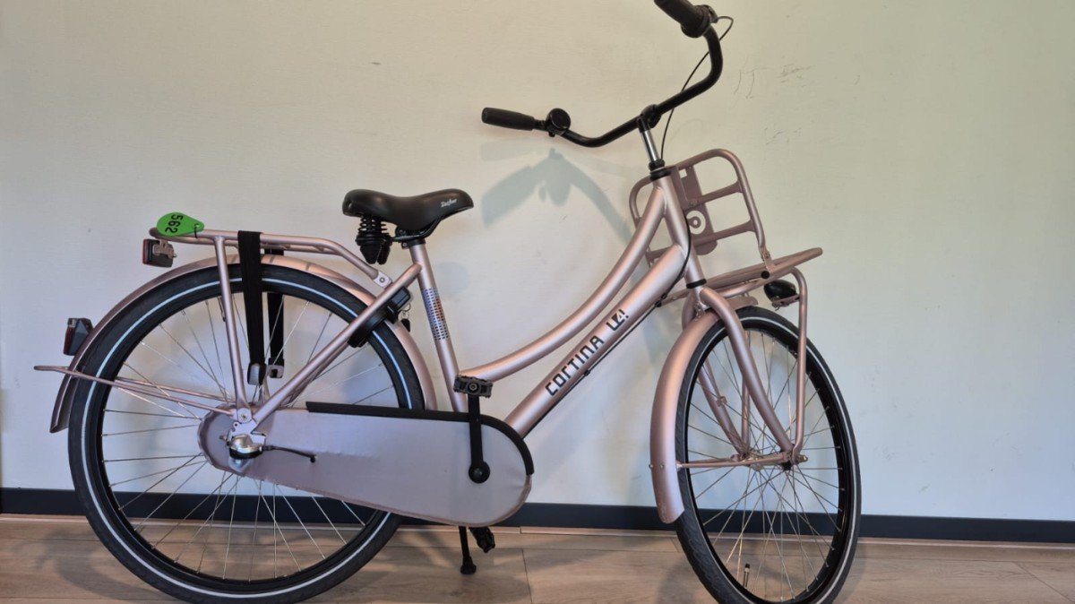 CORTINA U4 Transport Mini Meisjes Metallic Brilliant Silver Matt 46cm 2022